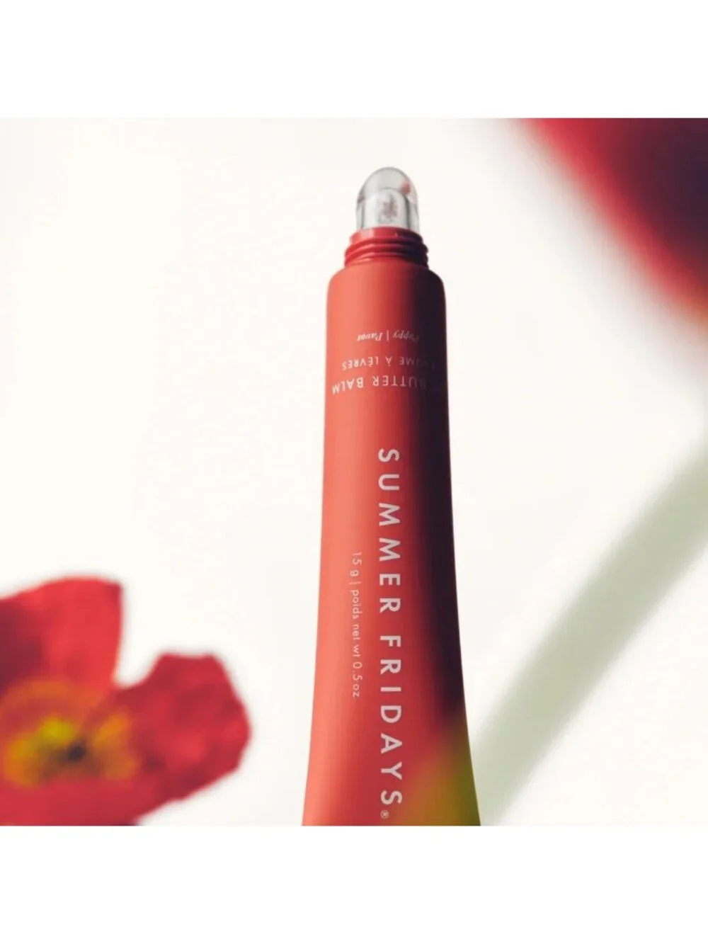 Moisturizing Lip Butter Balm - Vegan Lip Gloss for Shine & Sheer Color - Summer